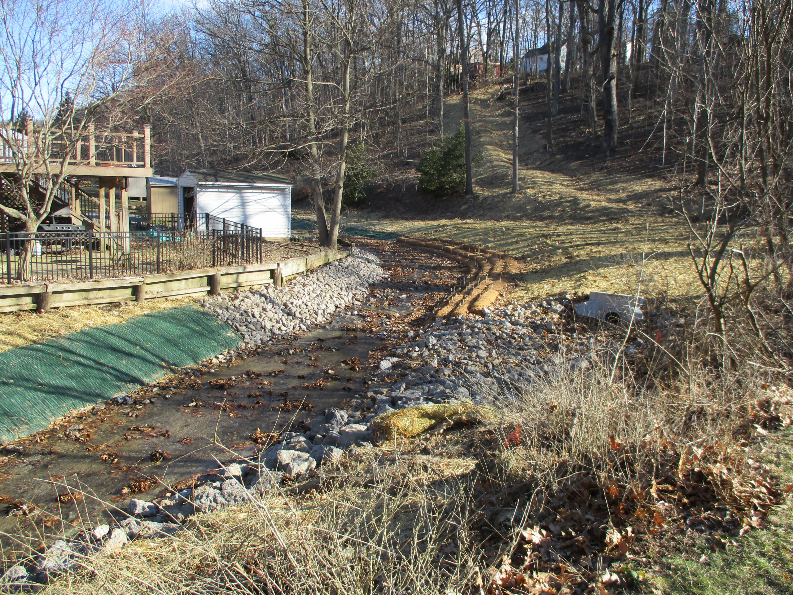 CLD 110587 Highland Streambank Restoration after restoration
