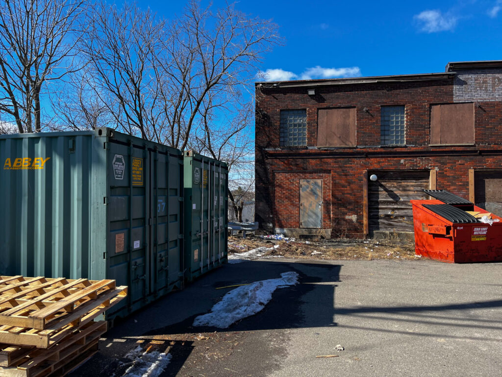 E 20240228 1 N Depot St Trash and Boarded Building Small